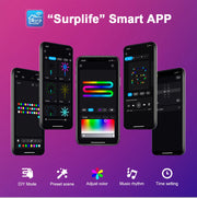 Christmas Fireworks Light RGBIC LED String Light USB LED Garland Lamp Outdoor Garden Room Camping Wedding Decor Fairy Lights