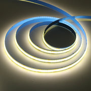 CR2025 Powered COB LED Light Strip 5V 8mm PCB Flexible Tape Ribbon Night Lamp TV Backlights Warm/White/Red/Green/Pink/Ice Blue