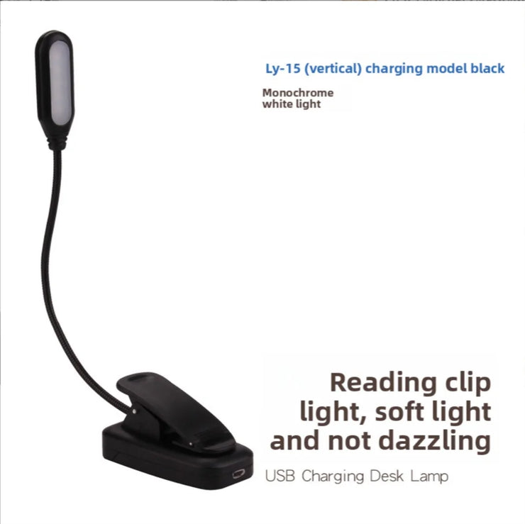2025 New book reading light LED book light for bed reading - reading at night without harming the eyes