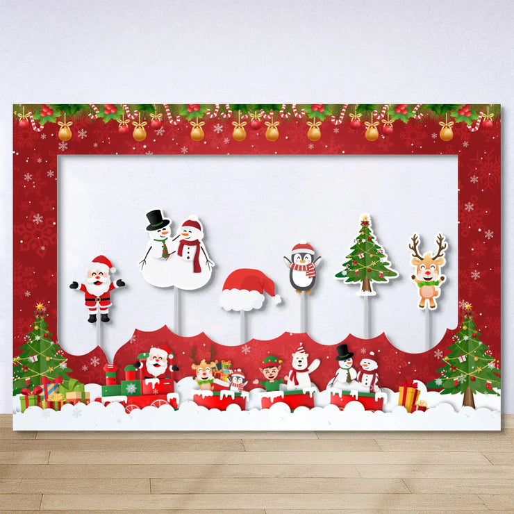 Christmas Photo Frame 2025 Merry Christmas Decorations for Home Navidad Cristmas Party Supplies Ornament Xmas Gift New Year 2026