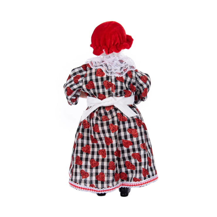 Christmas Tree Decor KitchenMrs Claus Figurines Home Decoration Christmas Holiday Collection 28CM Standing Grandma Santa Claus