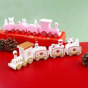 Christmas Train Cake Ornament 2025 New Year Day Gift Xmas Cake Decoration Navidad Party Cake Decor Christmas Decorations 2024