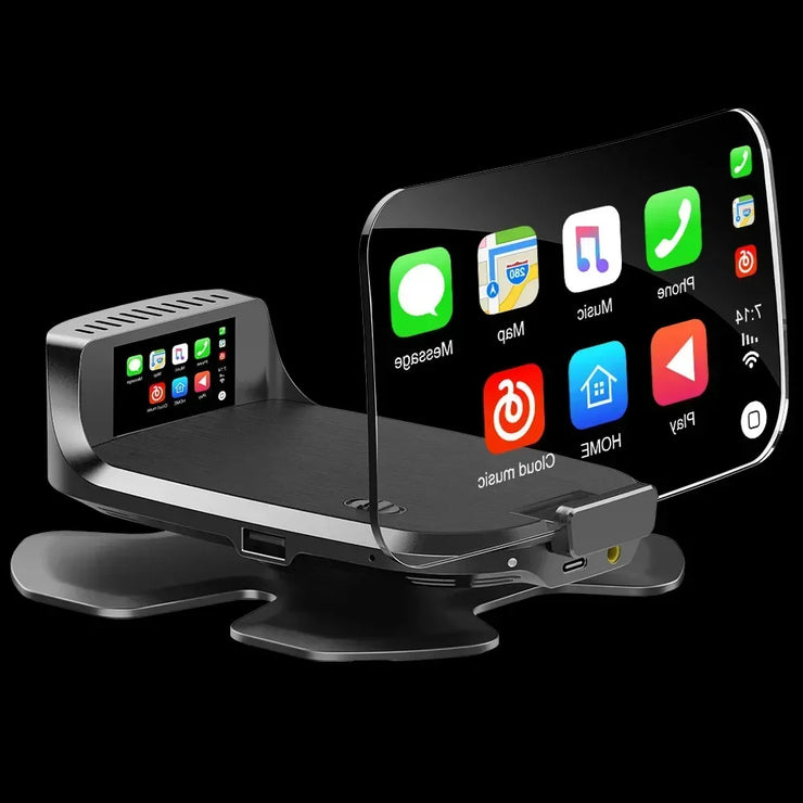 2025 TOP Selling Head-up Display for Car  Hands Free and Remote Control LED HUD003