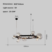 2025 New Modern LED Pendant Light For Home Use In Nordic Countries Suitable For Living Room Kitchen Dining Room Lighting Fixture