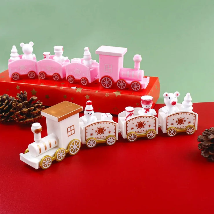 Christmas Train Merry Christmas Decorations For Home 2025 Cristmas Ornament Xmas Navidad Noel Gifts Happy New Year 2026 Gifts