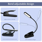 2025 New book reading light LED book light for bed reading - reading at night without harming the eyes