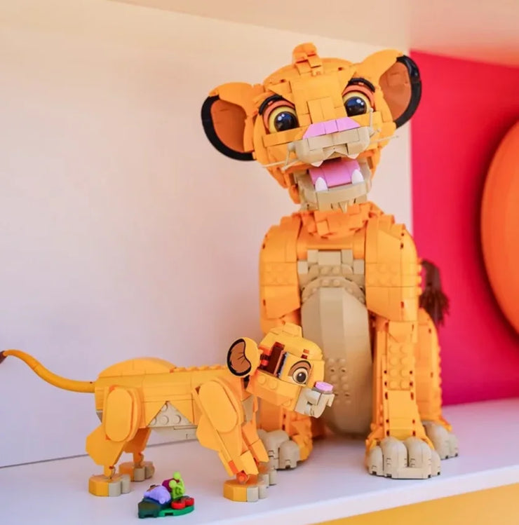 2025 Christmas Promotion The Lion King Simba 43247 43243 Decoration Building Block Series Adult kids Boys and Girls Toys gifts