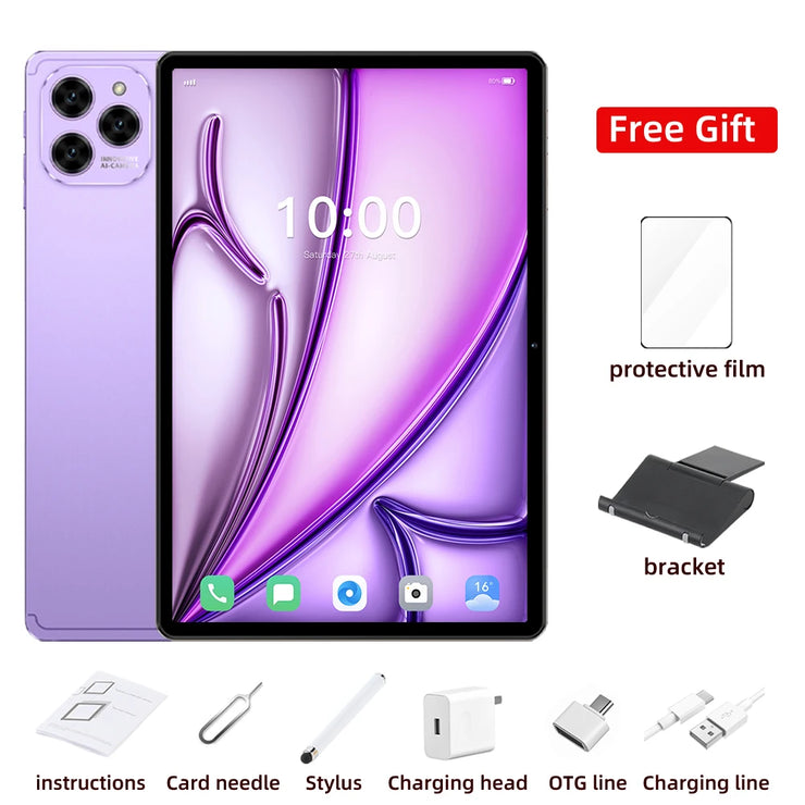 2025NEW Tablet Pad 6 Pro Global Version Original Android 14 11Inch16GB+1TB 5G Dual SIM Smart Tablets pc with keyboard WiFi