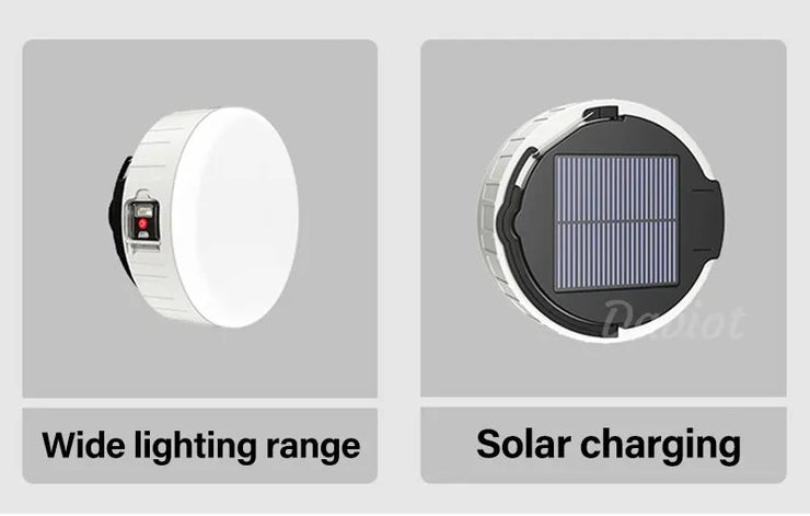 Trending Products 2025 New Arrivals Solar Camping Lights String Smart LED Night Light Outdoor Waterproof IP65 Lighting Fixture