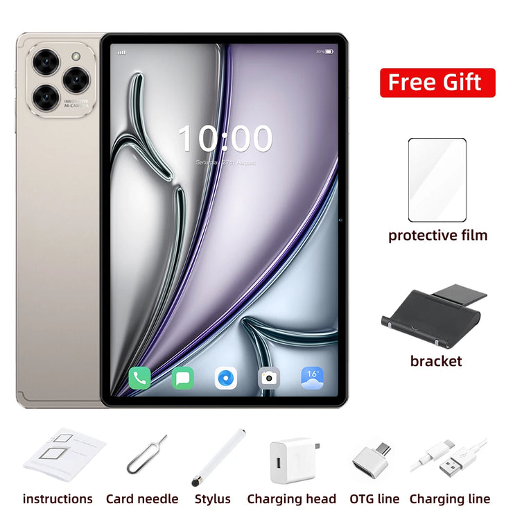 2025NEW Tablet Pad 6 Pro Global Version Original Android 14 11Inch16GB+1TB 5G Dual SIM Smart Tablets pc with keyboard WiFi