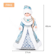 Christmas Santa Claus Doll 2024 Christmas Tree Ornament Merry Christmas Decorations For Home Navidad Natal Gifts New Year 2025