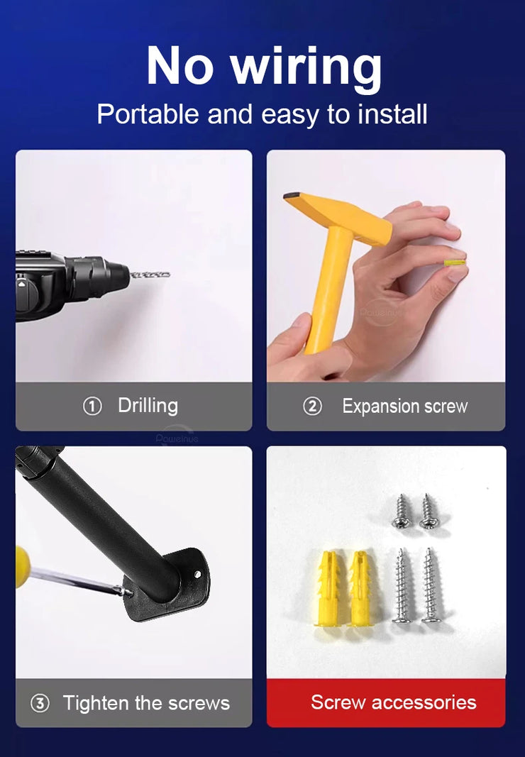 2025 Newly Upgraded Outdoor Solar Lamp 6000000LM Ultra-Bright Solar Light With Inductive Courtyard Lights Street Garden Lanterns