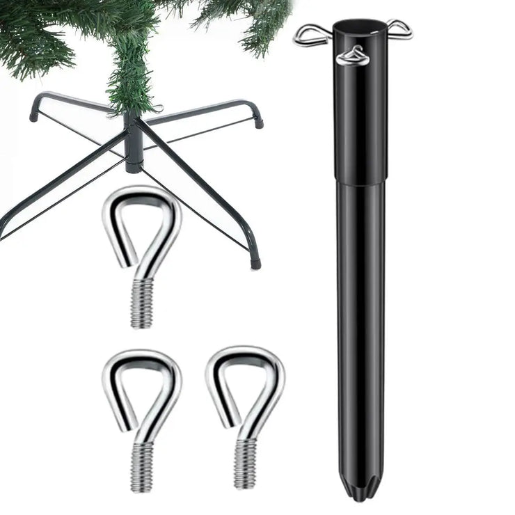 Christmas Tree Height Extender Multipurpose Metal Artificial Tree Riser Wear-Resistant Artificial Tree Riser for 0.5-1.25 Inch