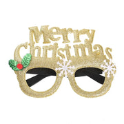 Christmas Glasses Plastic Decorative Glasses Kid Xmax Party Costume Accessory Photo Props Christmas Decoration decoración hogar