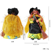 2025 New Halloween Witch Hanging Decoration Ghost House Ceiling Halloween Decoration Scene Arrangement Hanging Witch