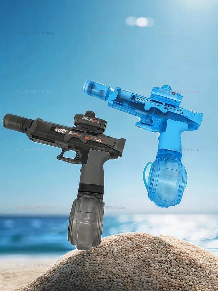 2025 Led Light Emitting Electric Water Gun Toys Children Automatic Sensor Lights Outdoor Toy Kids Adults Summer Water Fight Play