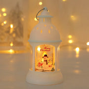 Christmas Lantren Led Light 2024 Christmas Decoration for Home Room Bedroom Fairy Lights Navidad New Year Decorative Lamp
