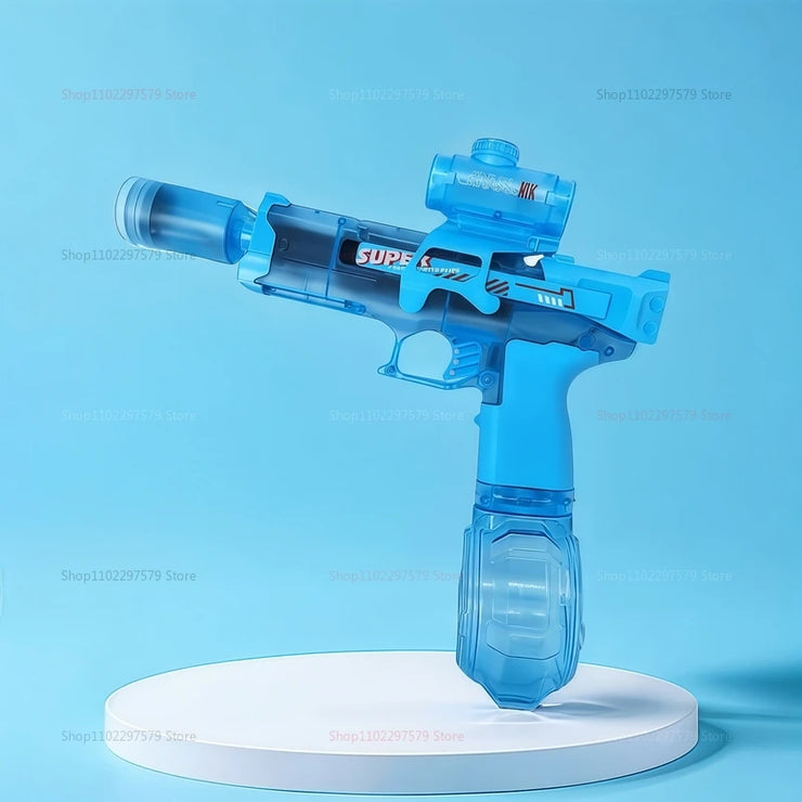2025 Led Light Emitting Electric Water Gun Toys Children Automatic Sensor Lights Outdoor Toy Kids Adults Summer Water Fight Play