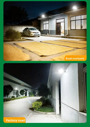 2025 1200LM High Power Solar Led Light Outdoor Powerful Outdoor Motion Sensor Solar Lamp Waterproof Garden Wall Yard Street Lamp