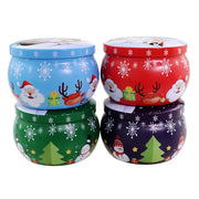 Christmas Candy Box Chocolate Sweets Aromatherapy Candle Jars DIY Ornaments Childrens Christmas Gifts 2025 New Year Decoration
