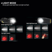 2025New Induction LED Headlamp  Ear Hook Lightweight Waterproof Hands-Free Flashlight for Fishing Cycling Running Camping Hiking