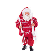 Christmas Tree Decor KitchenMrs Claus Figurines Home Decoration Christmas Holiday Collection 28CM Standing Grandma Santa Claus