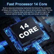 2025 Tablet Android 20000mAh 10.36 inch Global Version 22GB+2TB New Network 14 Core Android 13.0 Wifi Tablet