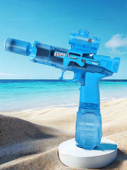 2025 Led Light Emitting Electric Water Gun Toys Children Automatic Sensor Lights Outdoor Toy Kids Adults Summer Water Fight Play