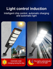 2025 Newly Upgraded Outdoor Solar Lamp 6000000LM Ultra-Bright Solar Light With Inductive Courtyard Lights Street Garden Lanterns