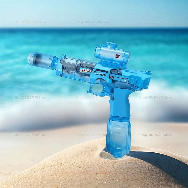 2025 Led Light Emitting Electric Water Gun Toys Children Automatic Sensor Lights Outdoor Toy Kids Adults Summer Water Fight Play