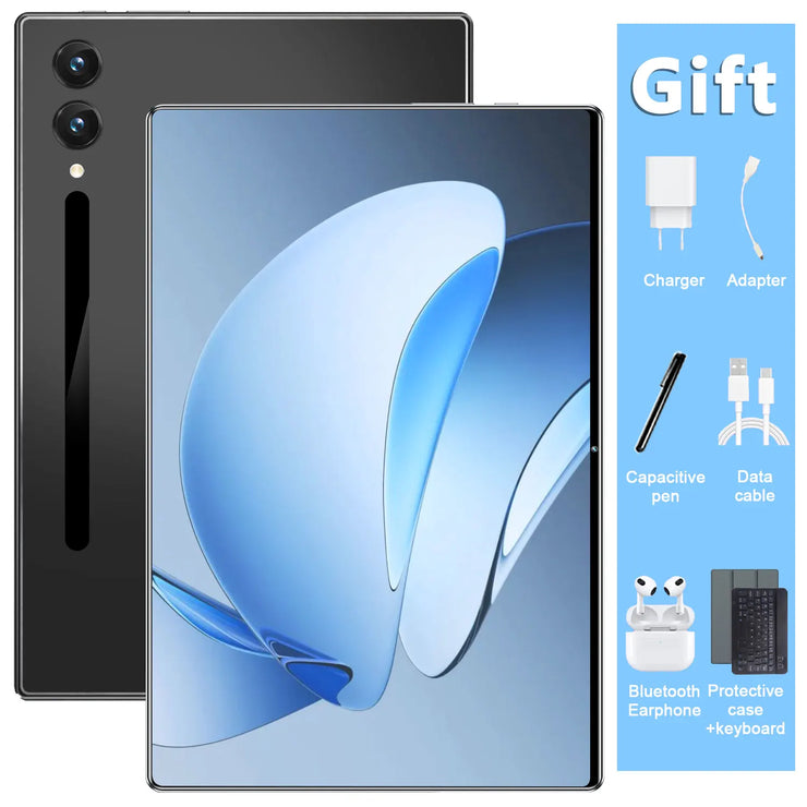 2025 Tablet Android 20000mAh 10.36 inch Global Version 22GB+2TB New Network 14 Core Android 13.0 Wifi Tablet