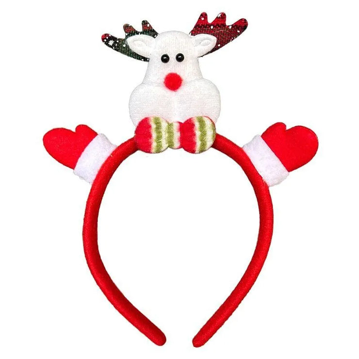 Christmas Headband Kids Adult Santa Claus Elk Xmax Hair Accessories Party Photo Props Christmas Decoration New Year Gifts